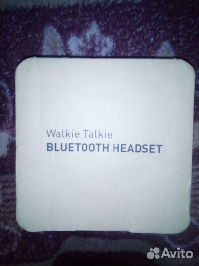 Блютуз гарнитура для рации