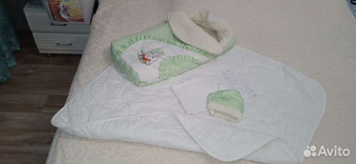 Конверт на выписку зимний