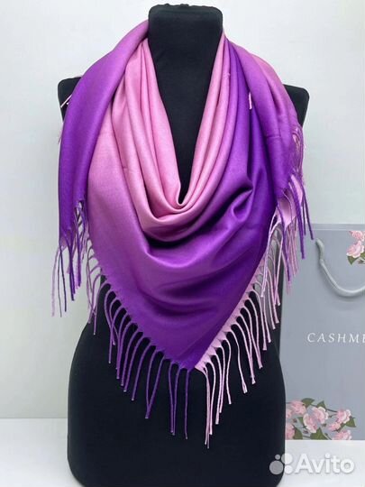 Платки двухсторонние теплые