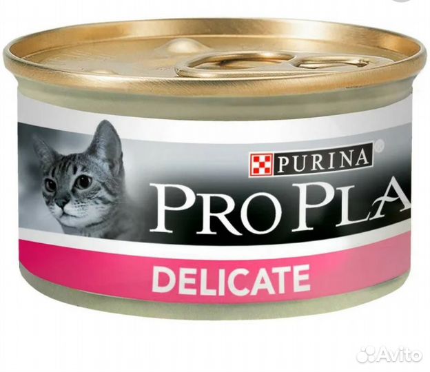 Корм для кошек Purina pro plan delicate консервы
