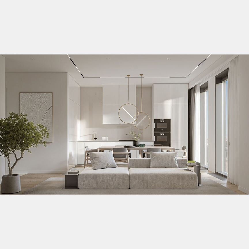 3-к. квартира, 117 м², 18/20 эт.