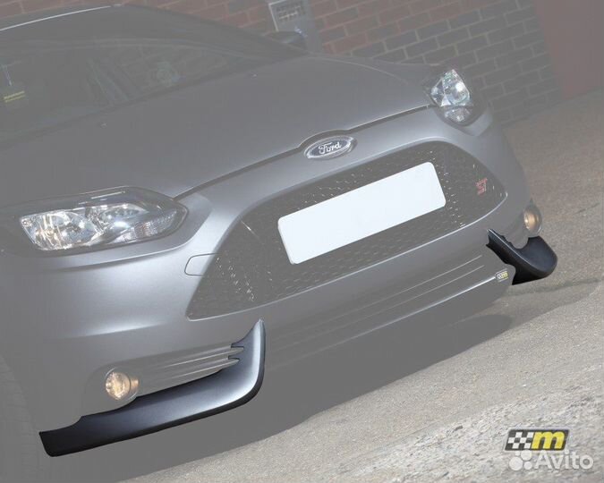 Клыки на перед Mountune для Ford Focus 3 ST 13-14