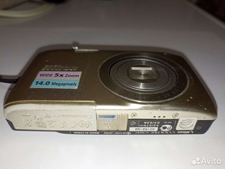 Цифровой фотоаппарат Nikon coolpix S3100