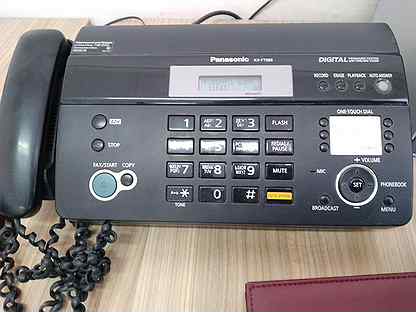 Телефон факс Panasonic kx-ft988