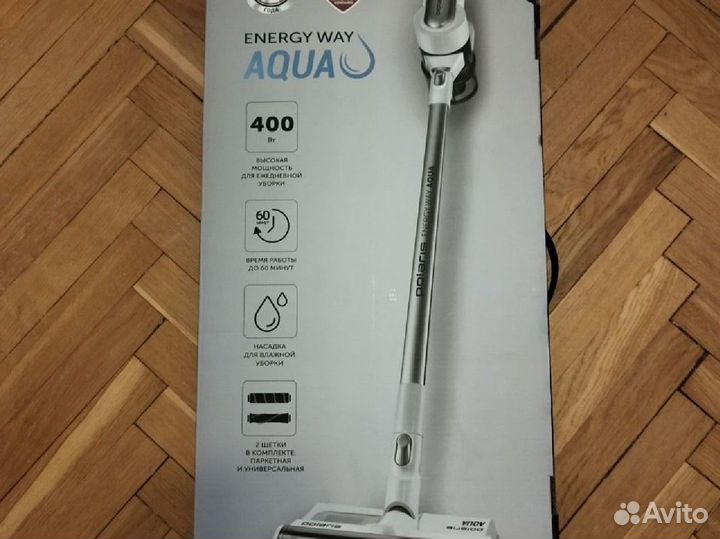 Новый Пылесос Polaris pvcs 7000 Energy WAY белый