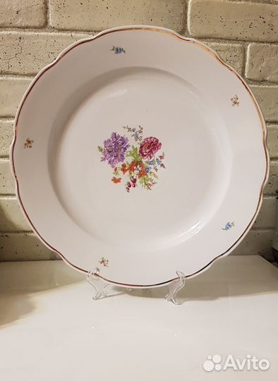 Блюда большие винтажные Дулево, Конаково СССР