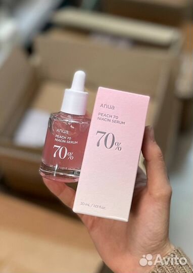Сыворотка для лица с персиком Anua