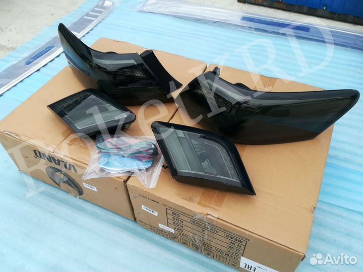 Задние фонари Camry 40 Дымчатые