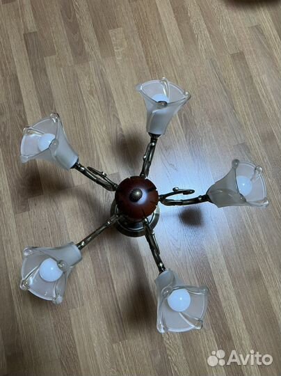 Люстра 5 рожковая