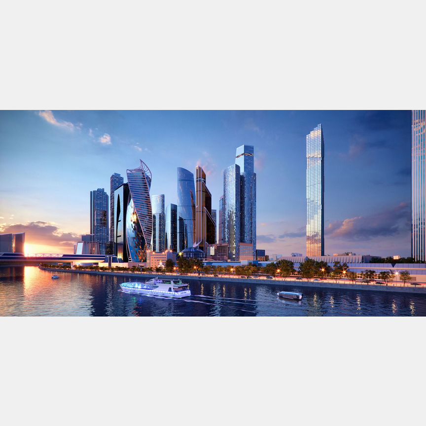 3-к. квартира, 140,1 м², 68/85 эт.