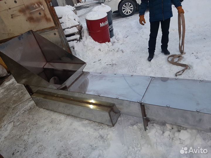 Шнековый транспортер из нержавеющей стали