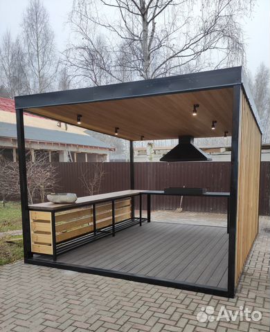 Мангал беседка