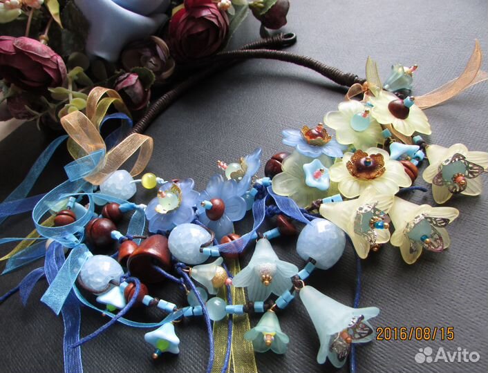 Колье,бусы (ручная работа )