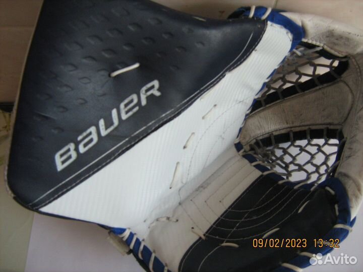 Блин, ловушка хоккейного вратаря bauer vapor 2X SR