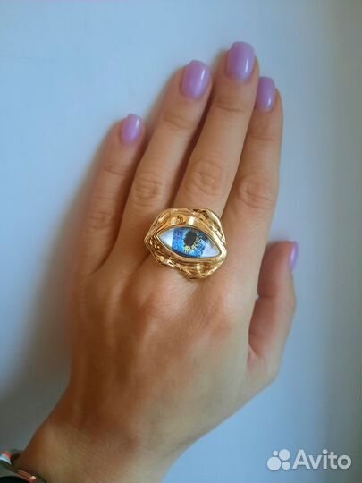 Кольца серьги цепочка