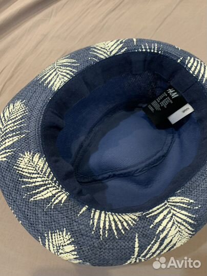 Соломенная шляпа детская