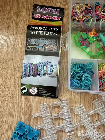 2 больших набора резиночек для плетения