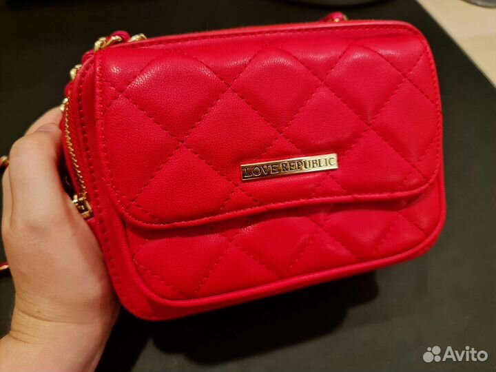 Сумка Love republic новая