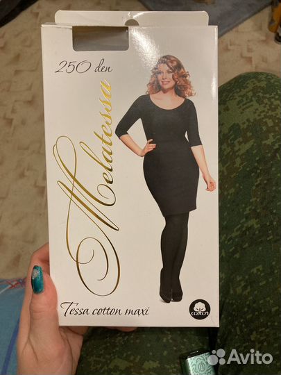 Колготки 250 ден 6 размер melatessa