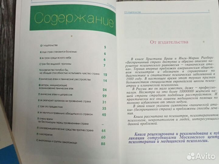 Беспричинный страх. Х. Браш, И.-М. Рихберг