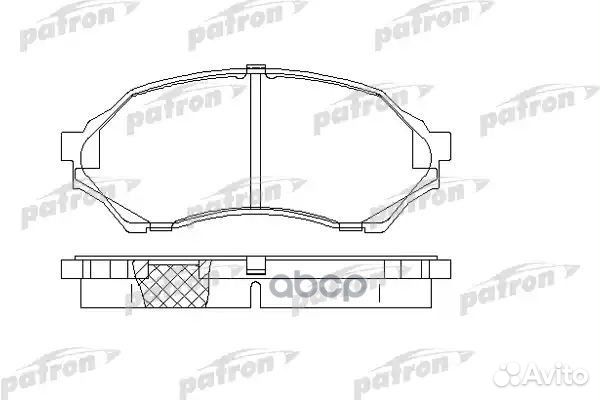 Колодки тормозные дисковые передн mazda: 323 F