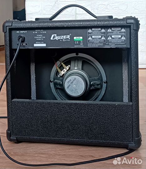 Гитарный комбоусилитель cruzer CR-15G
