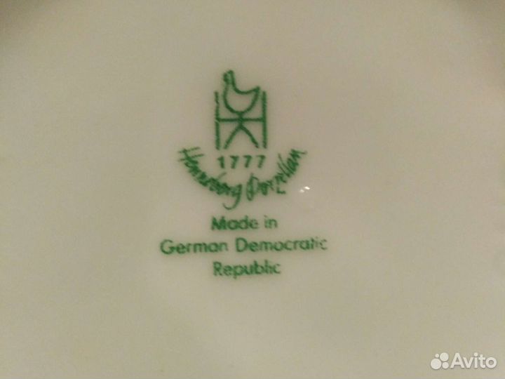 Сервиз столовый коллекционный Hernneberg 1777