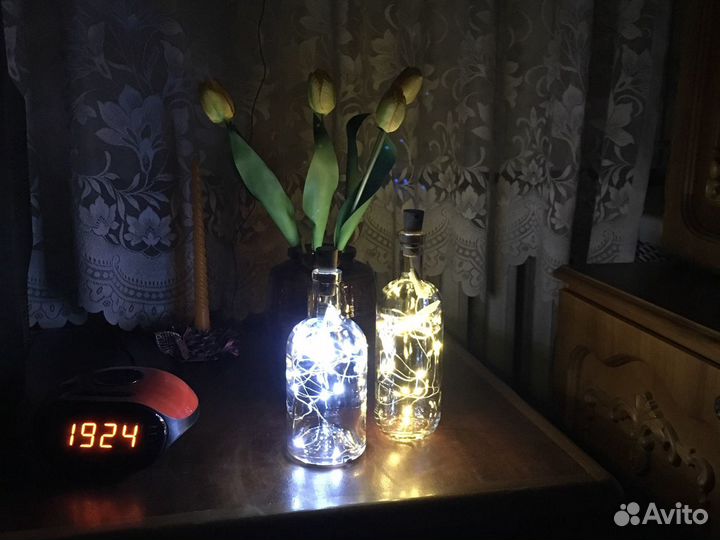 Светильник в бутылку