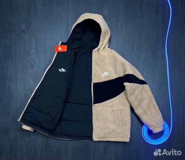 Двусторонняя куртка барашек
