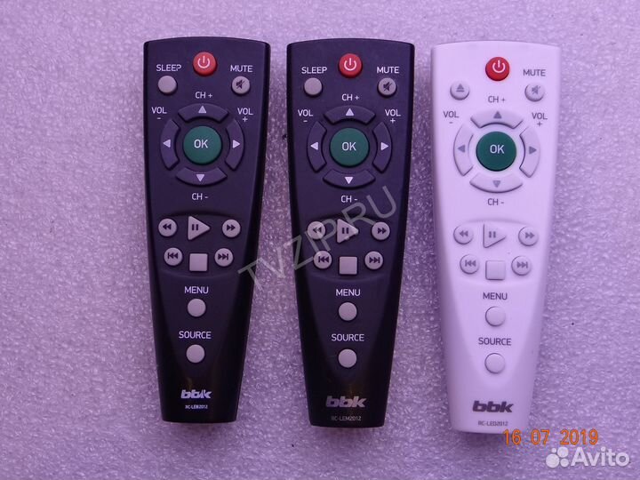 Оригинальный пульт BBK RC-LEM2012 Цена за 1 шт