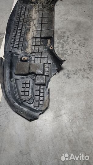 Защита под бампер W211