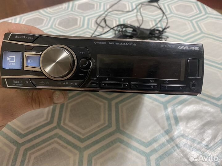 Магнитола alpine UTE-92BT Bluetooth