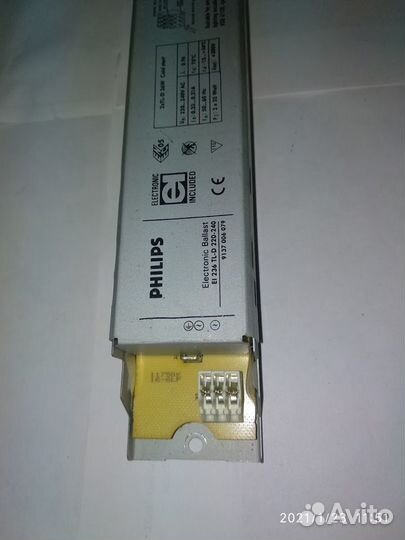 Электронный пускорегулирующий аппарат эпра Philips