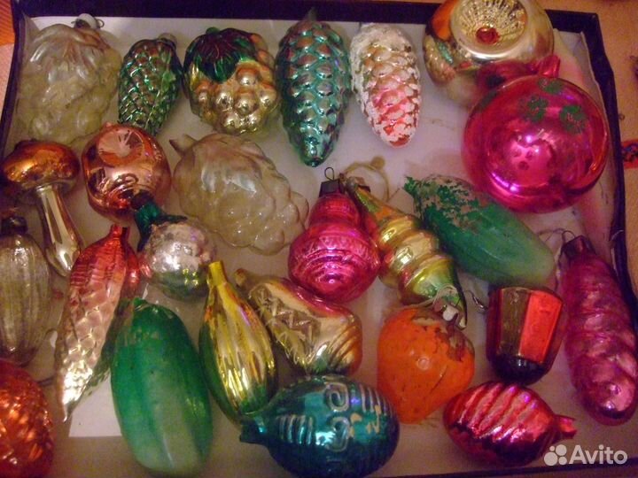 Елочные игрушки СССР