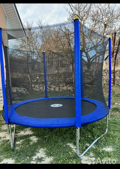 Батут с сеткой бу