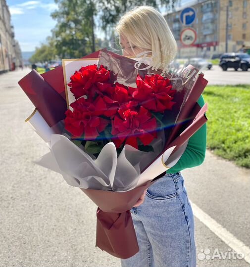 Французские Розы. Быстрая Доставка Цветов