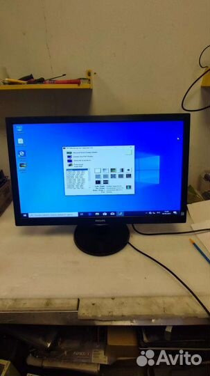 Монитор philips 273v 27 диагональ