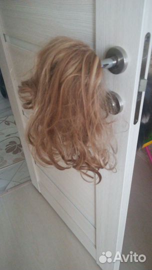 Парик волосы на заколке новые