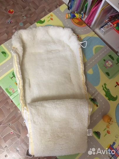 Зимний конверт в коляску