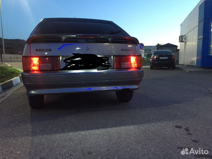 Задний бампер на ваз 2114