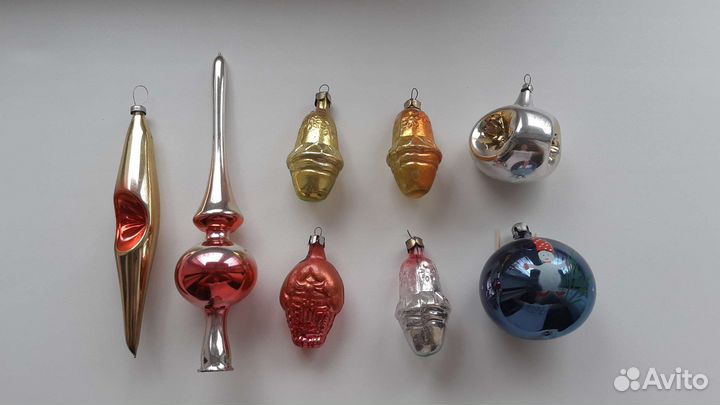 Елочные игрушки СССР