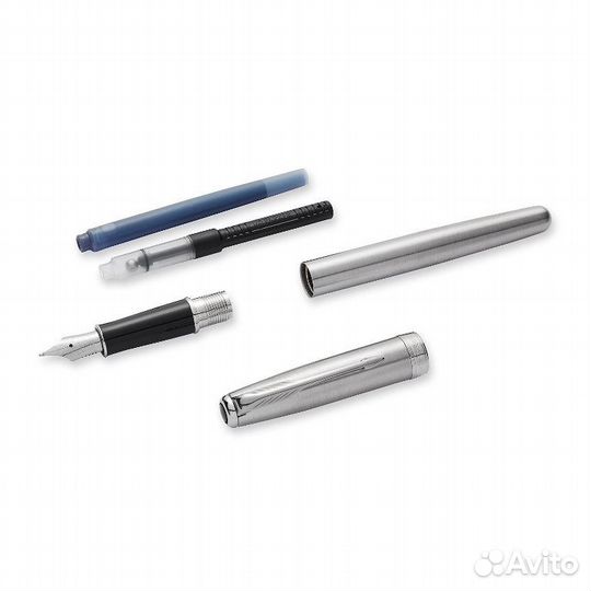 Перьевая ручка Parker Sonnet F526, цвет: St. Steel