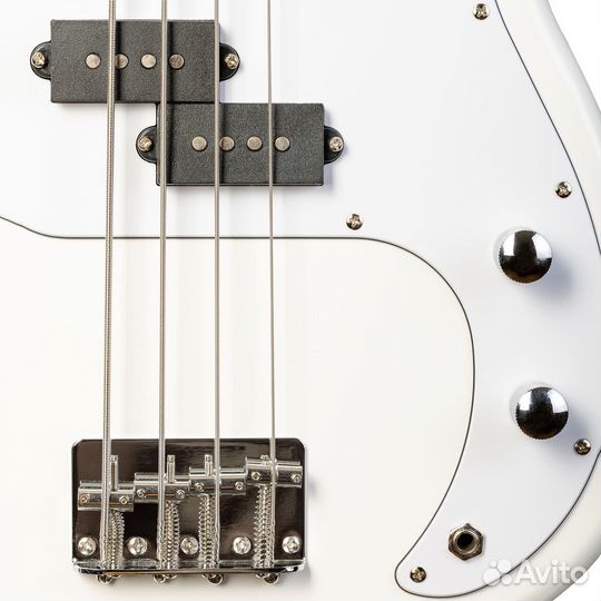 Бас-гитара rockdale Stars PB Bass White