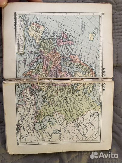 Карманный атлас мира 1928 года