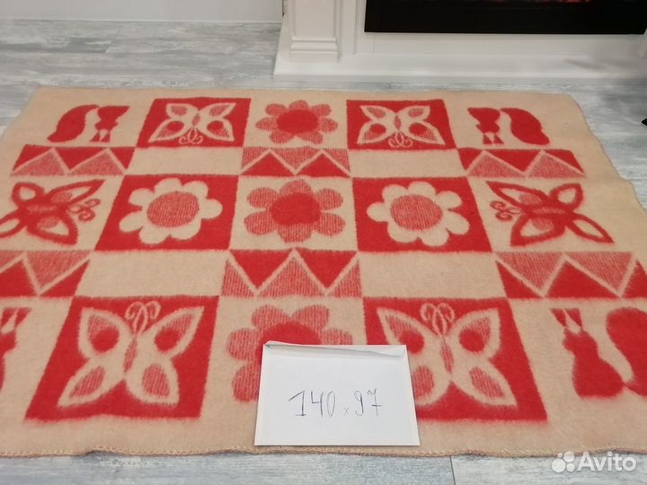 Одеяло байковое детское СССР