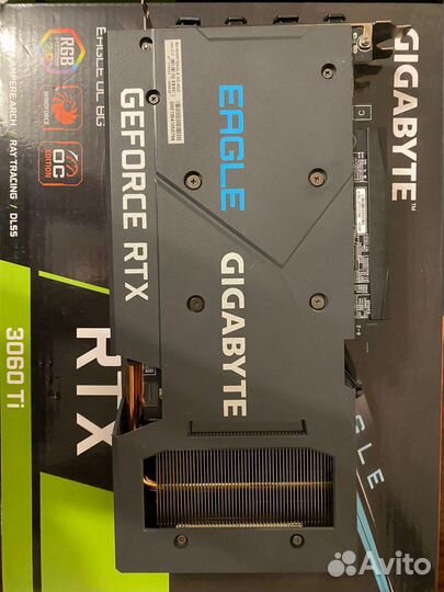 Видеокарта gigabyte GeForce RTX 3060 Ti eagle OC