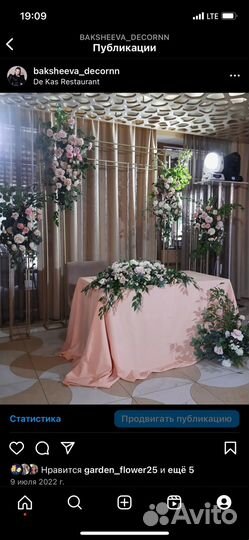 Оформление и декор свадьбы