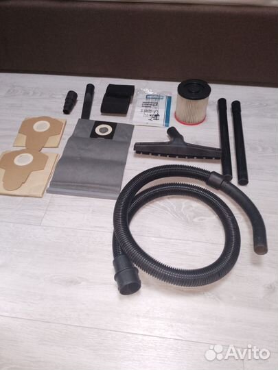 Строительный пылесос 30литров 1350вт