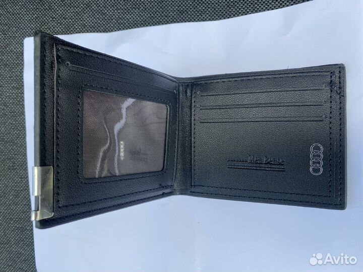 Партмане мужское Audi кошелек с Card вставкой