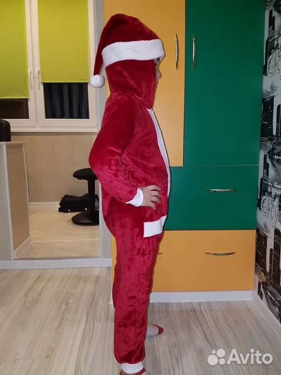 Флисовый комбинезон